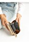 Women's Mink Small Size Snap and Zipper Closure Wallet - 3