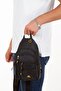 Impertex Waterproof Black-Yellow Unisex Shoulder and Waist Bag - 4