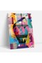 Greek Vase Pop Art Glass Print, Classicism+Popart, Classicism with Pop Art, Glass Wall Art