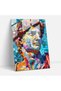 Roman Mosaic Pop Art Glass Print, Classicism+Popart, Glass Print