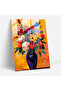 Pop Art Flowers Glass Wall Art, Classicism+Popart, Combine Classicism with Pop Art