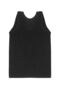 6-Piece Men's Black Cotton Flexible Rib Tank Top - 2