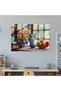 Rich Colors Still Life Glass Print Henri Matisse Style, Henri Matisse, Home Decor - 4