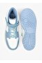 Panelled High-Top Sports Shoes with Hook and Loop Closure - 4
