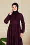 Nevrül Robadan Mevlana Dress Bell Skirt Dress Islamic Dress Prayer Dress Viscose Cotton Dress - 2