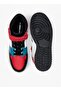 Panelled High-Top Sneakers with Hook and Loop Closure - 4