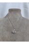 Steel Swan Necklace Silver Color Does Not Tarnish - 2