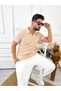 Polo Collar Zippered Lycra Breathable Soft T-Shirt - 9