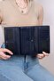 L2664 Genuine Real Leather Large Size Women's Portfolio Wallet - 2