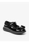 Bow Accent Mary Jane Shoes with Hook and Loop Closure