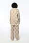 Round Patterned Jacquard Comfortable Fit Pants - 4
