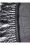 Black Lycra Tulden Skirt Ends Flos Leg Pareo Skirt - 6