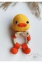 Duck - Teether & Rattle Antibacterial Threaded - 3