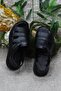 106 Black Kale Comfort Genuine Leather Men's Sandals - 6