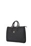 Black Monogram Women's Shoulder Bag 05PO23Y1709 - 3