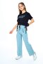 Girl's Compact Combed Cotton 100% Cotton Sports Double Summer Top and Bottom Set - 2