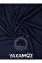 Velvet Appearance Dark Blue Island Background Curtain Velvet Touch Series with Extra Strength - 4