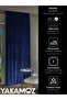Velvet Appearance Midnight Blue Island Background Curtain Velvet Touch Series with Extra Strength - 5