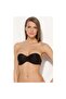 Women's Black Unpadded Strapless Bra 2550