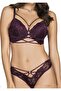 Women's Plum Padded Bra Set - 2