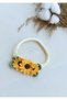 Natural Sunflower Themed Hair Band / Bandana - 5
