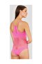 Seamless Mesh Women's Bodysuit Fuchsia 5041 - 2