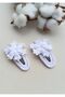 Snowflake Snap Niche Hair Accessory Hairpin New Year Themed (1 Pair) - 6