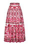 Imported Patterned Women's Summer Skirt