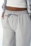Women's Comfortable Fit Pants with Elastic Waist and Bol Pocket - 3