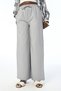 Women's Comfortable Fit Pants with Elastic Waist and Bol Pocket
