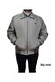 Summer Men's Coat with Collar, Elastic Waist and Sleeves, Comfortable Fit, Beige Color - 3