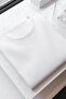 Men's White 100% Cotton Regular Fit Crew Neck Short Sleeve T-Shirt - 5