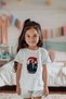100% Cotton Girls' Ataturk Printed Short Sleeve T-Shirt