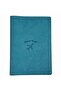 Acar Mira Thermo Leather Passport Case Passport Holder Turquoise Blue