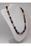 Wooden Design Unisex Authentic Necklace (51478)