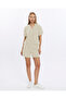 Linen Shorts Set and v-neck Blouse Women's Set - 5