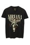 Unisex Washable Antique Fabric Rock Music Nirvana Printed T-Shirt