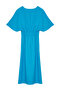 Blue Belted A-Line/A-Line Bell Form Midi Woven Dress Twoss23El01543 - 7