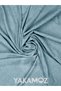Velvet Appearance Nile Green Island Background Curtain with Extra Strength Velvet Touch Series - 4