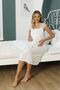AYLAM UNDERWEAR 1033 Maternity Nightie and Dressing Gown Maternity Pajamas Set - 4