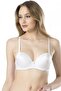 Basic Fully Supported Bra 3000 White 80b