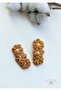 Daisy Flower Snap Clasp (1 Pair) - Niche Hair Accessory Reflecting the Style of Your Fall - 6