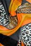 Black Yellow Leopard Patterned Bandana Colorful Scarf New Season Hair Accessory - 3