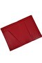 Acar Mira Thermo Leather Passport Case Passport Holder Dark Red - 2