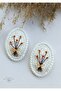 Autumn Series Niche Hair Accessory Snap Sheet Buckle (1 Pair) - 4