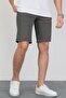 Men's Khaki Slim Lycra Jean Denim Shorts Hlthe001930 - 4