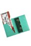 Acar Mira Thermo Leather Passport Case Passport Holder Water Green - 3
