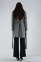 Mobile Furry Double Pocket Stamp Coat Gray0108080 - 4