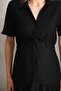 Front Button Shirt Neck Short Sleeve Maternity and Maternity Dress - 7