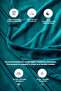 Supersoft Soft Double Blanket Bedspread Mayer Turquoise - 2